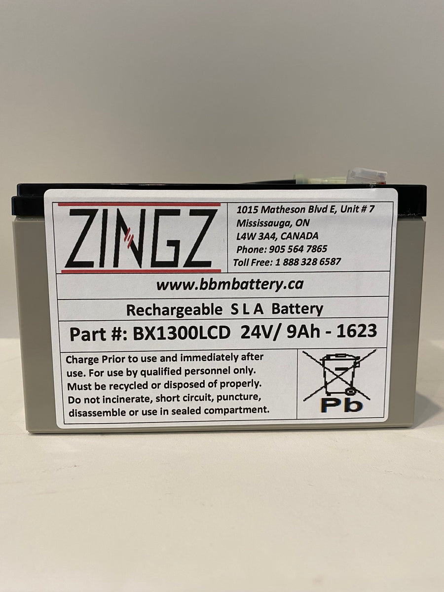 BX1300LCD Battery for APC BackUPS XS, XS 1300 LCD UPS BBM Battery Canada