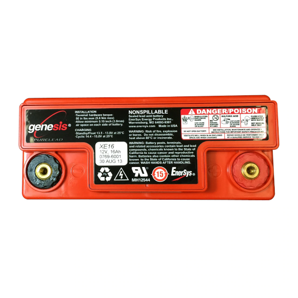自転車 Battery 16 ah Enersys Genesis XE16 Battery - 0769-6001 – BBM Battery Canada