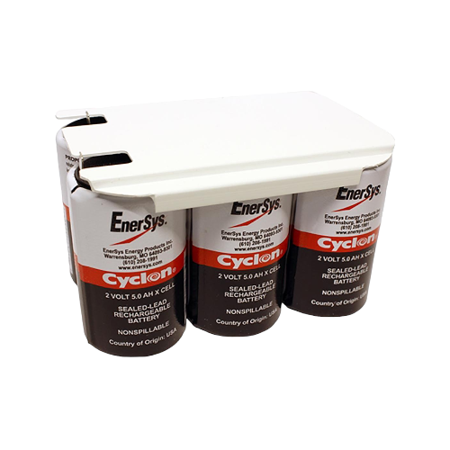 Enersys Cyclon - 12V/5.0AH, Part #0800-0114 Battery in Shrink Wrap