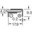 Panasonic BR-2032/GUN Battery - 3V Lithium with Solder Tabs