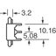 Panasonic BR-2032/GUN Battery - 3V Lithium with Solder Tabs