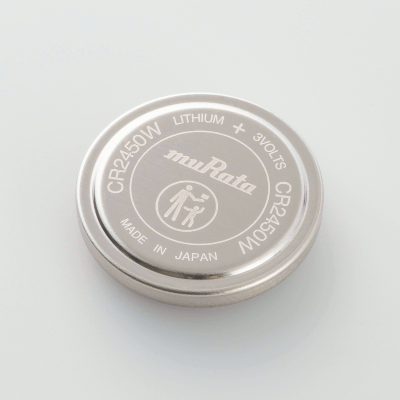 Murata CR2450W Battery, Heat Resistant 3V Coin Cell