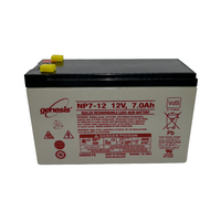 Enersys, Genesis NP7-12  - 12V 7Ah Sealed Lead Acid Battery