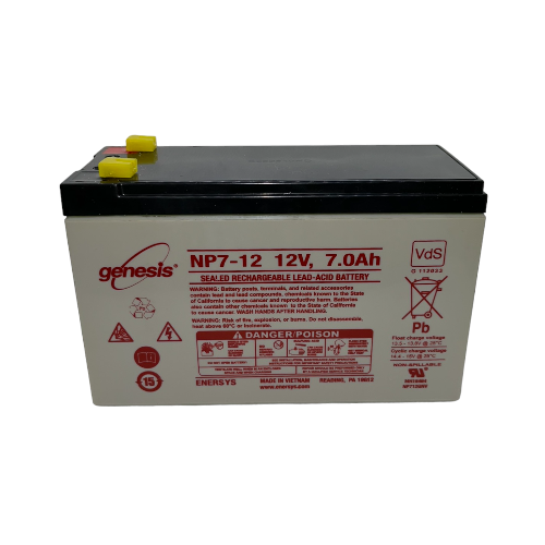 Enersys, Genesis NP7-12 - 12V 7Ah Sealed Lead Acid Battery – BBM Battery  Canada