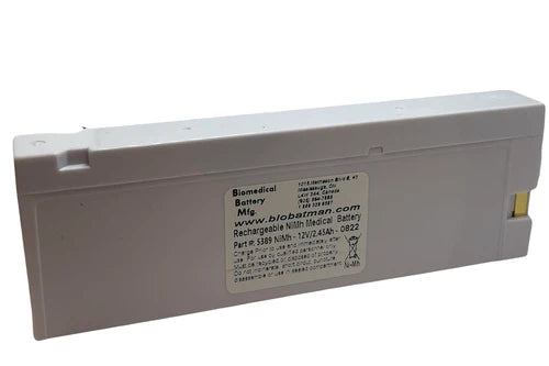 Spacelabs PC Scout Transport Monitor Battery, NiMh, Cross to 0146-0055-00