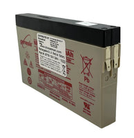 Litton ELD 420, ED 420, ED 425 Defibrillator Replacement Battery