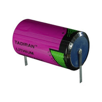 Tadiran TL-4930/T (With Solder Tabs) Battery - Lithium D Cell, 3.6V/19AH