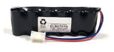 Lithonia ELB 0701N Battery for Emergency Lights, Cross to 60619-1, 61117-1, 4PH22