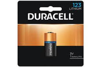 Duracell DL123A Battery Cross to CR123A Photo Lithium - Carded