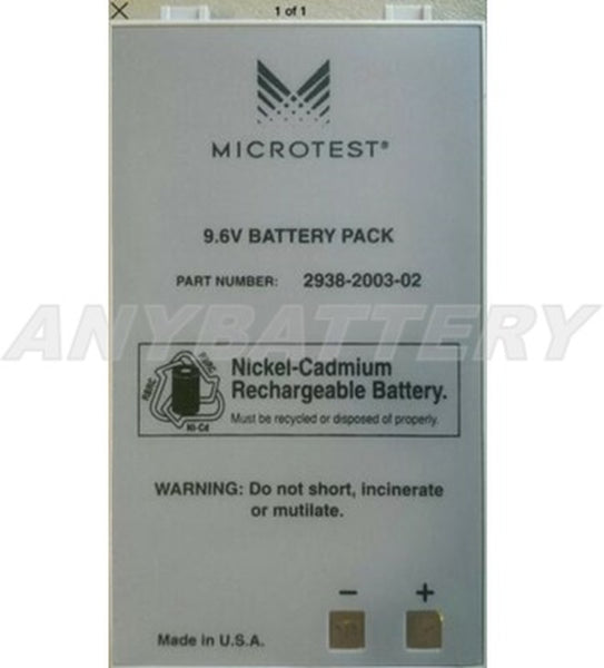 2938-2003-21 / 2950-2002-01 Replacement Battery - Rebuild Only