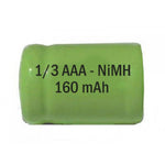 1/3AAA NiMH 1.2V 160 mAh Rechargeable Cell - bbmbattery.ca