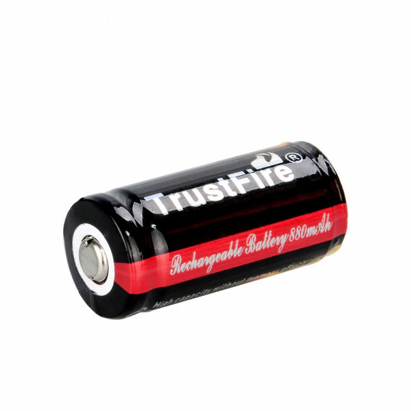 TrustFire TF 16340 Battery, Li-Ion Rechargeable version of CR123A (RCR123A)