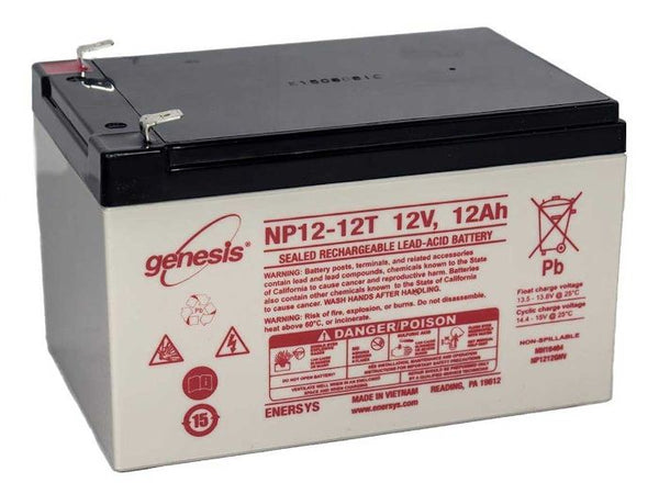 Enersys Genesis NP12-12T Battery - 12V/12AH