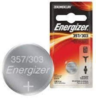 357 / 303 Energizer Battery - 1.55V Silver Oxide