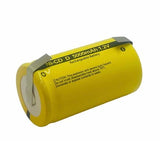 D-5000 NICAD D Battery with Tabs