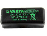 55615 702 012 Varta Mempac 2/V150H 2.4 Volt NiMH 55615 702 012 Battery