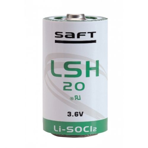 SAFT D Size, LSH20 Battery - 3.6V/13AH Lithium Cell