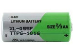 Xeno XL-055F Battery - 2/3AA, 3.6V/1650mAh Lithium