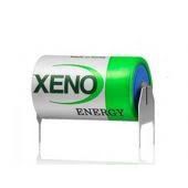 Xeno XL-055F-T3R - 2/3AA Lithium with pins, 2 pins positive, one pin negative