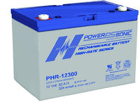 Powersonic PHR-12300 High Rate Sealed Lead Acid Battery, 12V/82AH with insert terminals (T6)
