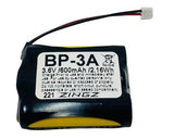 AT&T 3300, 3301, 91076,General electric 5-2461, 2-5839 battery replacement for cordless phone