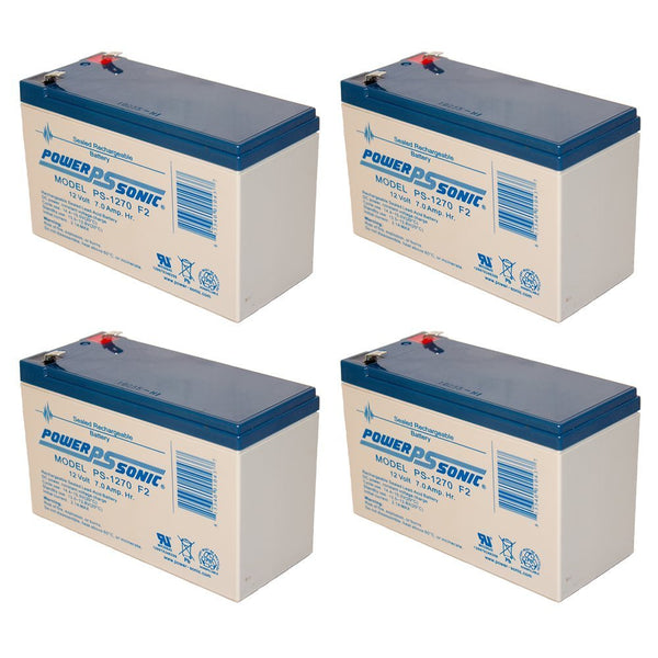 Tripp Lite RBC94-2U - 4 x 12V / 7.0Ah S.L.A. Powersonic UPS Replacement Batteries