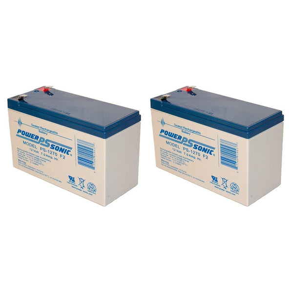 Ablerex JC750 UPS Replacement Batteries, 24V - set of 2