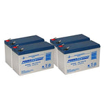 ABLEREX AS2K UPS Replacement Batteries - 48V/7.0AH, set of 4