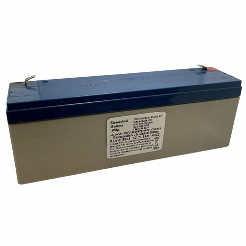 Arjo SARA Lift 2000  Battery Replacement, Insert for Part # KKA-1100-04