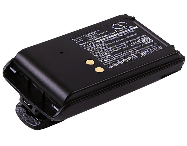 Motorola PMNN4071 Battery Replacement for BPR40 Radio