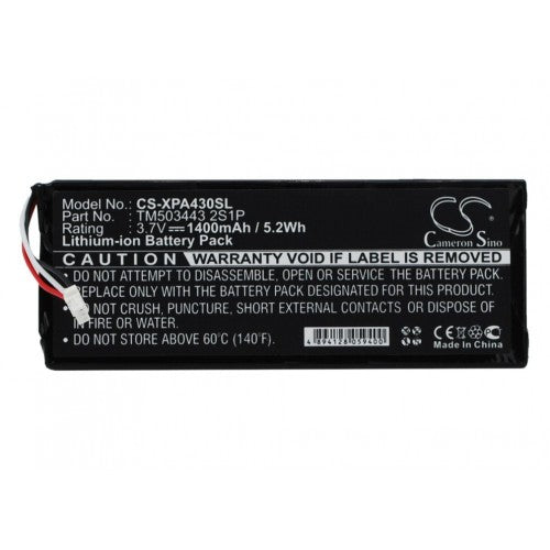 Smart Remote Wqaga43 Xpend 1400mAh Replacement Battery - bbmbattery.ca