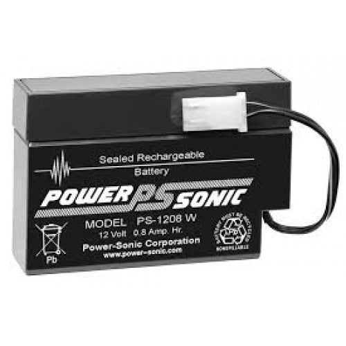 POWER-SONIC PS-1208 SEALED LEAD ACID BATTERY - bbmbattery.ca