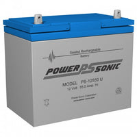 POWER-SONIC PS-12550 SEALED LEAD ACID BATTERY - bbmbattery.ca