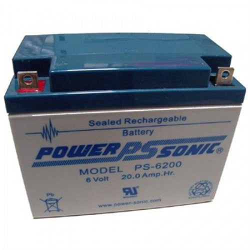 POWER-SONIC PS-6200 SEALED LEAD ACID BATTERY - bbmbattery.ca