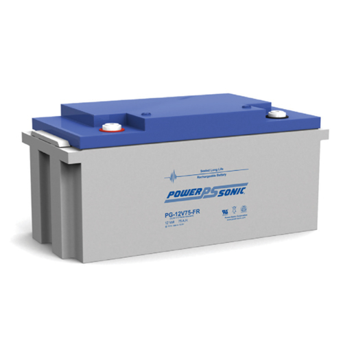 Powersonic PG-12V75FR  Long Life Sealed Lead Acid Battery, 12V/75AH