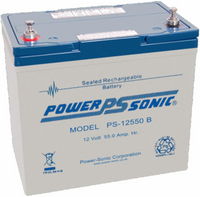 Powersonic PS-12550B  Sealed Lead Acid Battery