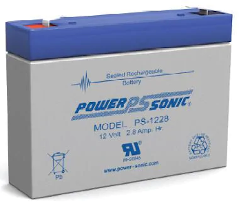 Powersonic PS-1228 Sealed Lead Acid Battery – BBM Battery Canada