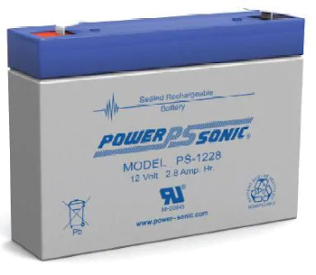 Powersonic PS-1228 Sealed Lead Acid Battery