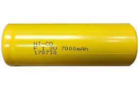 Ni-Cad F Cell Battery, 1.2V/7000mAh