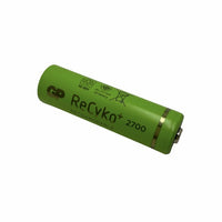 GP Recyko 2700 Battery, 1.2V/2600mAh GP2700AA