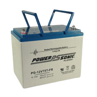 Powersonic PG-12V75TFR Long Life Sealed Lead Acid Battery
