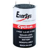 Enersys Cyclon 0800-0004 Battery, Cylindrical X cell 2V/5.0AH