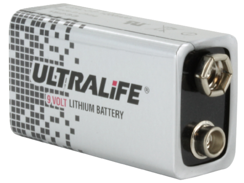 Ultralife U9VL Battery - 9 volt Lithium