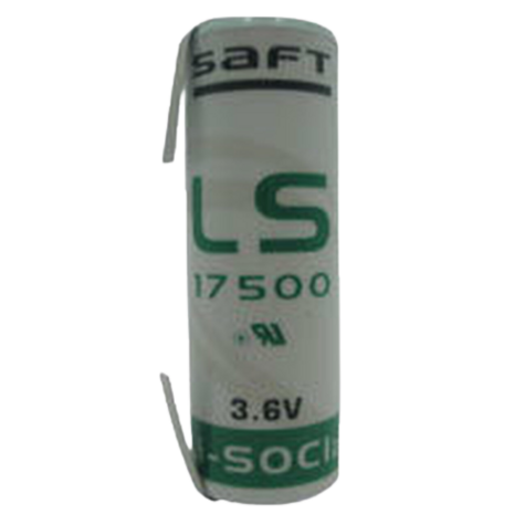 Saft LS17500STS,  LS-17500STS Replacement Battery with solder tabs
