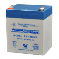 POWER-SONIC PS-1250-F2 SEALED LEAD ACID BATTERY - bbmbattery.ca
